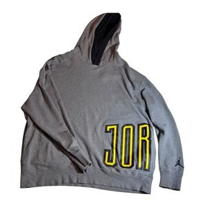 Nike Air Jordan Sport DNA Pullover Hoodie Men's |Carbon Heather |‎ XXL